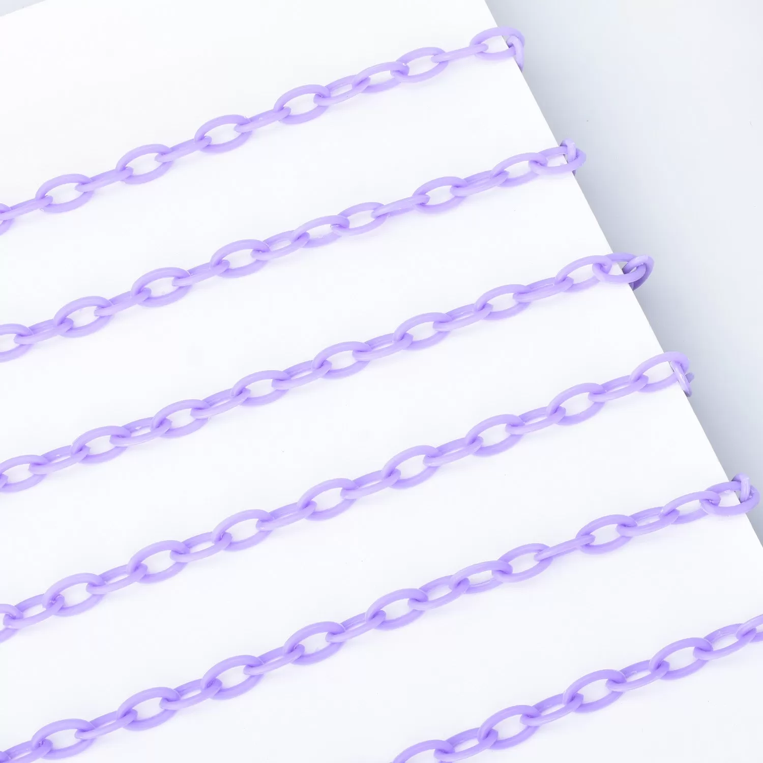 13*8mm Resin Plastic Chain Delicate Classic Plastic Chain 42cm length diy necklace bracelet 10pcs 102787