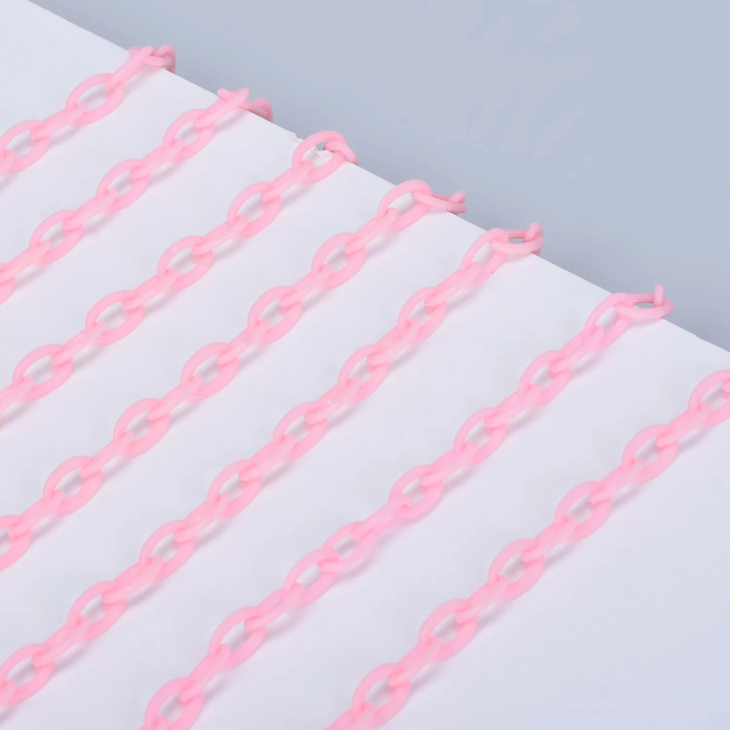 13*8mm Resin Plastic Chain Delicate Classic Plastic Chain 42cm length diy necklace bracelet 10pcs 102787