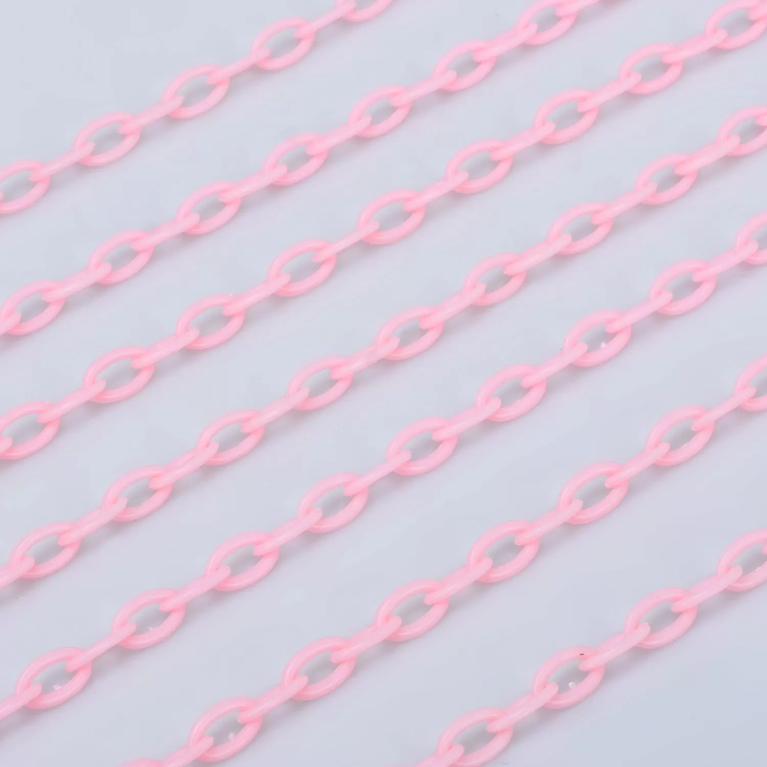 13*8mm Resin Plastic Chain Delicate Classic Plastic Chain 42cm length diy necklace bracelet 10pcs 102787