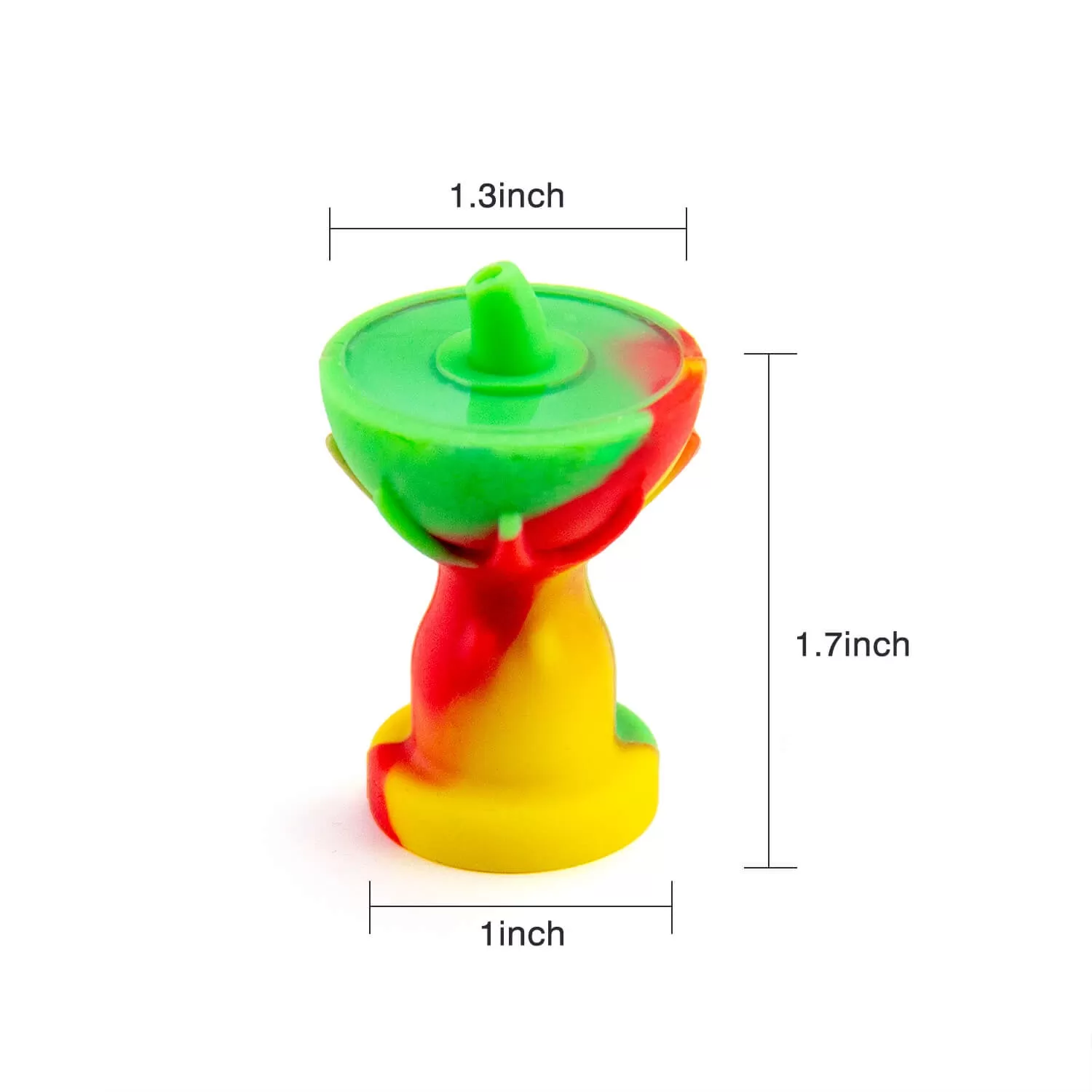 2-in-1 Silicone Bowl Carb Cap