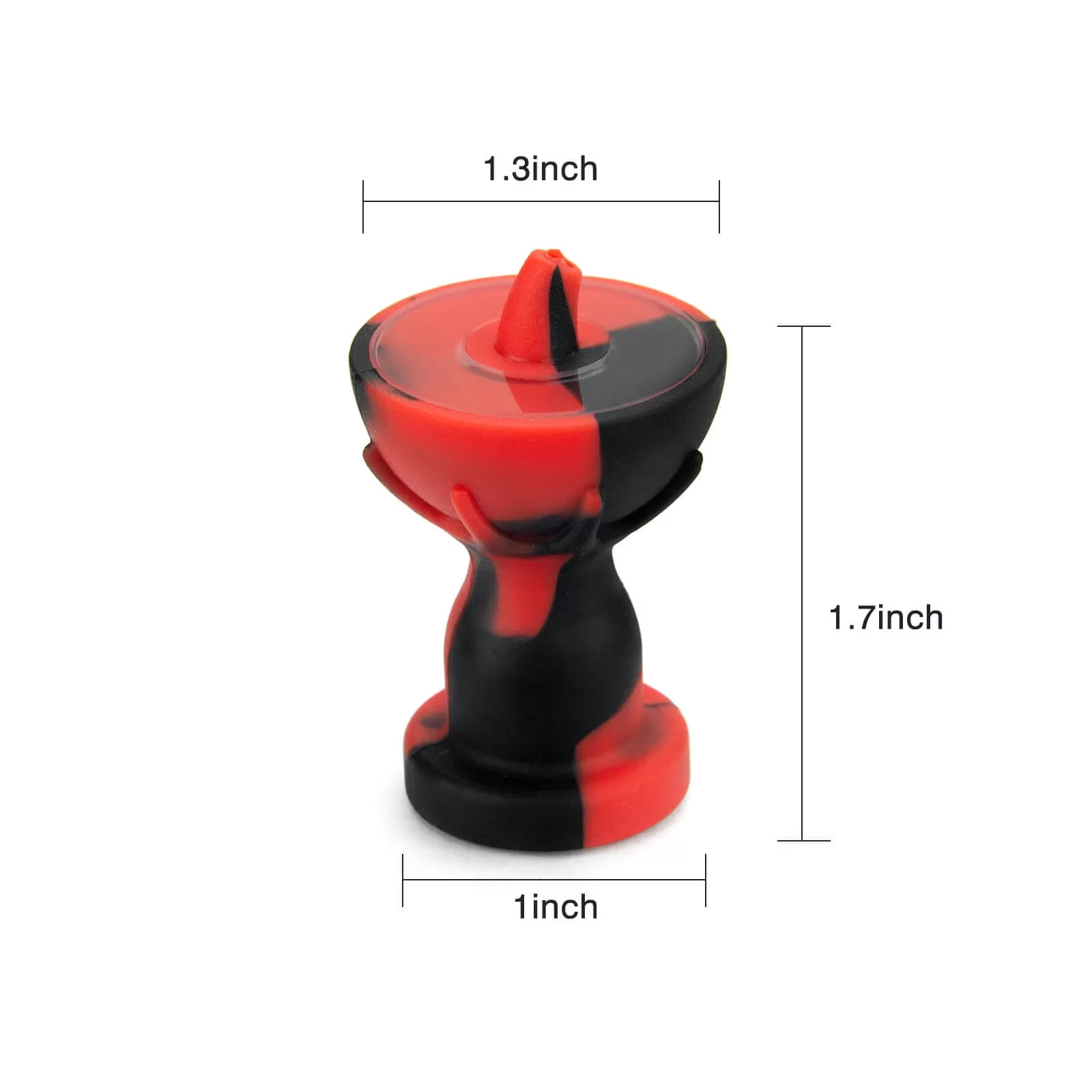 2-in-1 Silicone Bowl Carb Cap