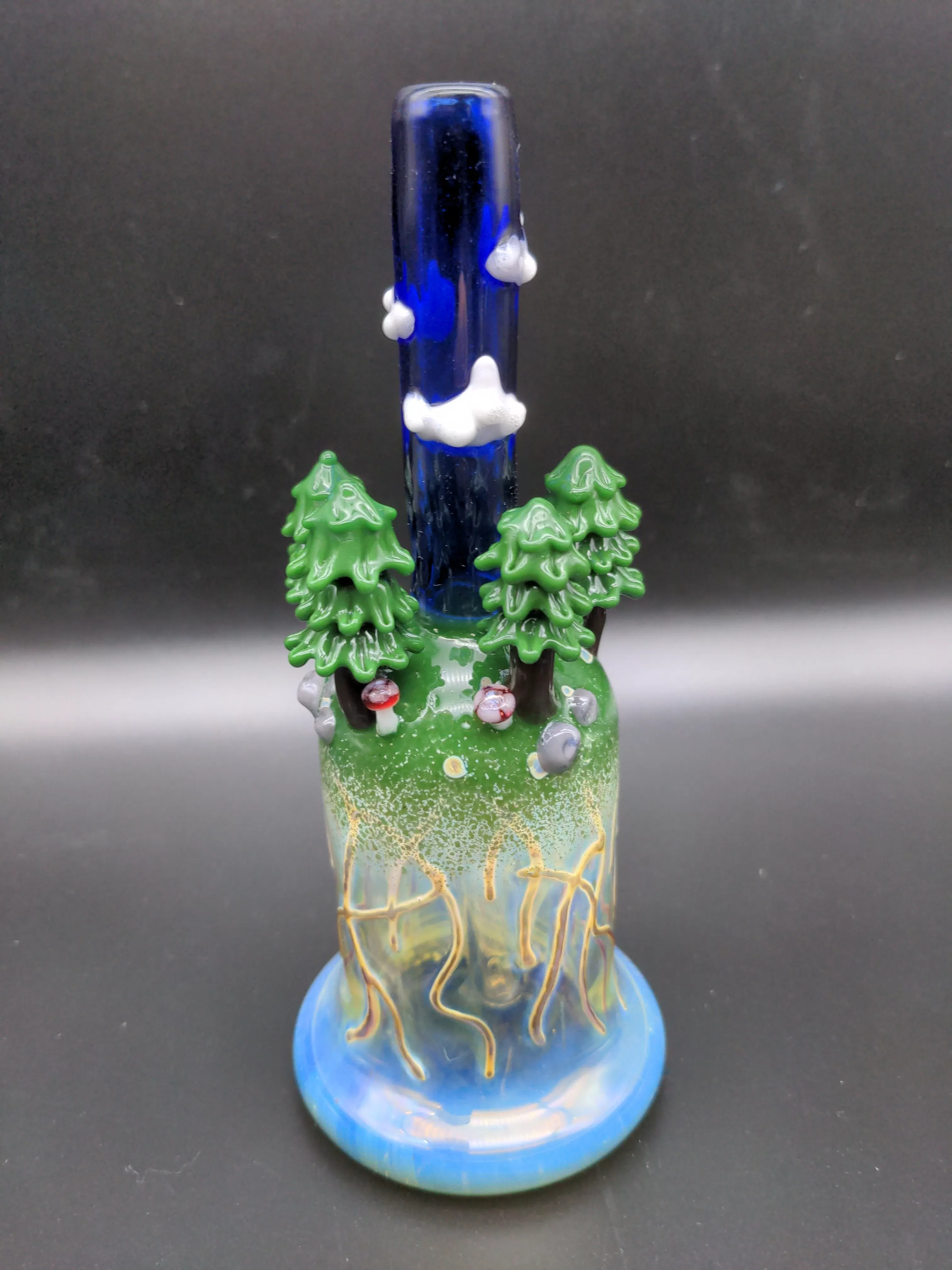 7 Forest Sky Tube Rig 10mm - Los1 Glass