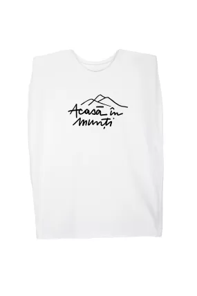 ACASA IN MUNTI Sleeveless T-shirt