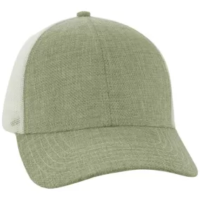 Ahead Light Green/White Mesh Pregame Cap