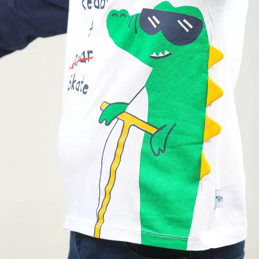 Alligator Roar Skate T-Shirt