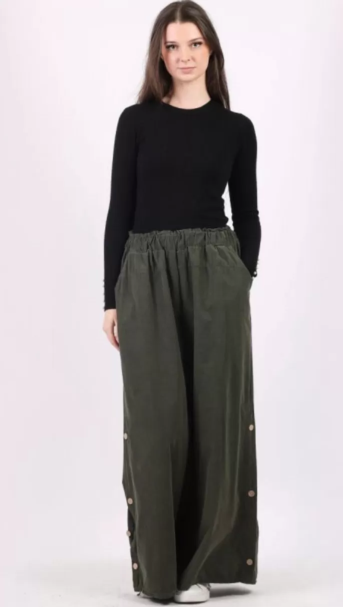 Anne   Kate Corduroy Wide Leg Pants