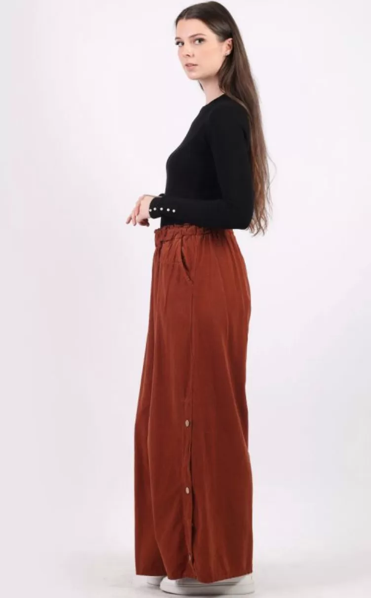 Anne   Kate Corduroy Wide Leg Pants