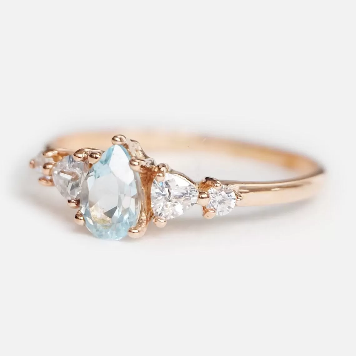 Aquamarine Engagement Ring Summersor