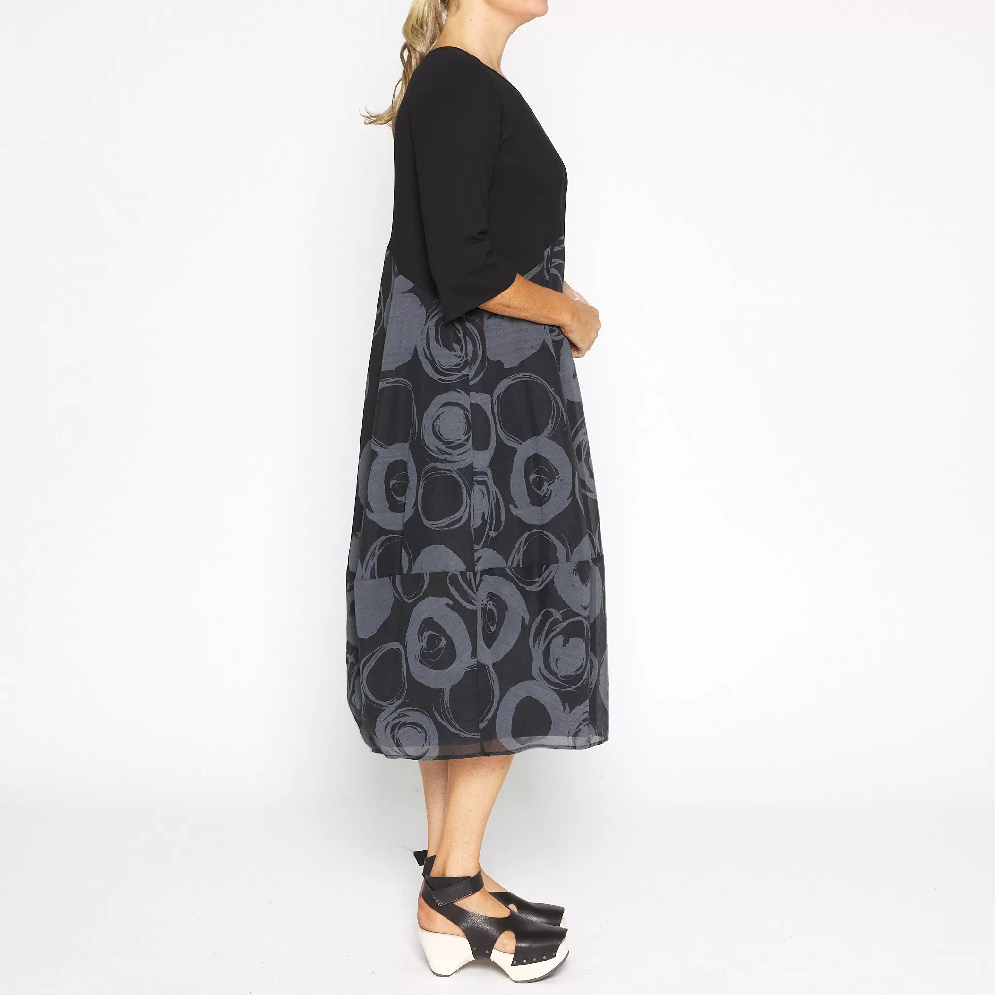 Archer Pewter Circles Dress