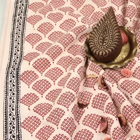 Bagh Hand Block Printed Cotton Fabric