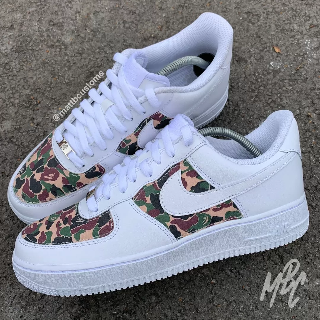 Bape Cut & Sew - Air Force 1 Custom