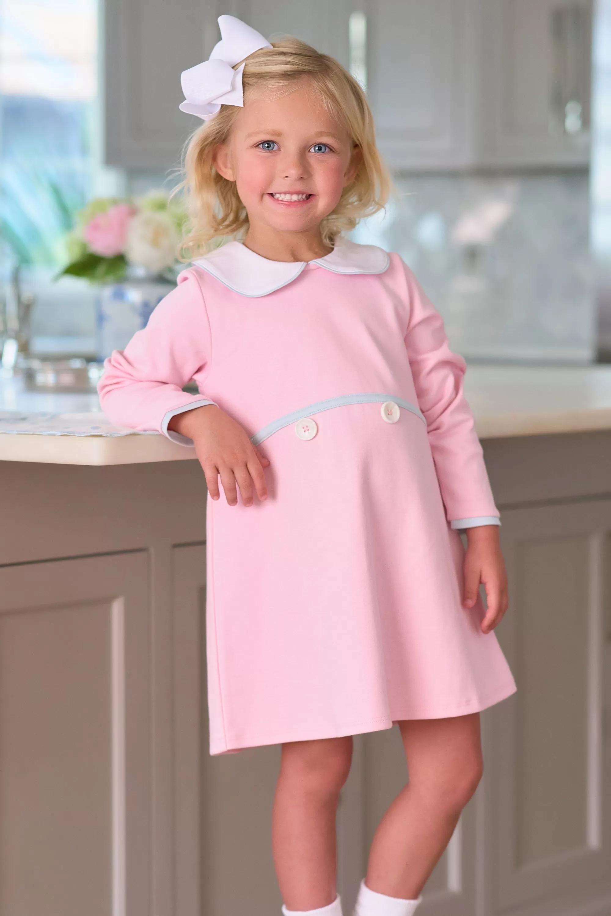 Beaufort Bonnet Lindy's Lunch Dress, Palm Beach Pink