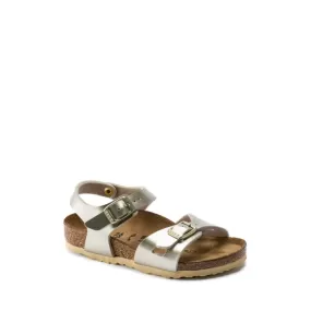 BIRKENSTOCK SANDALO RIO 1014829 METALLIC ORO