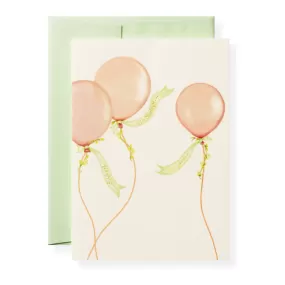 Birthday Balloons Card