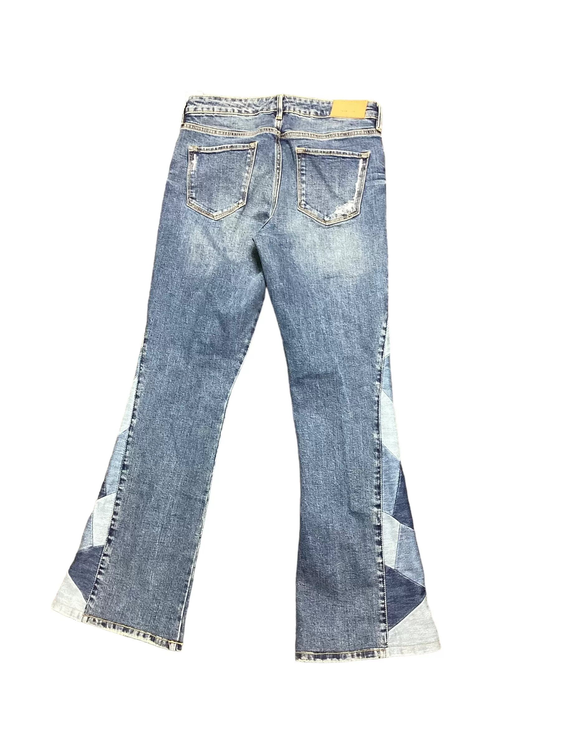 Blue Denim Jeans Flared Dear John, Size 8