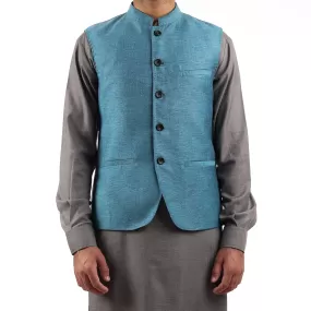 Blueish Grey Waistcoat