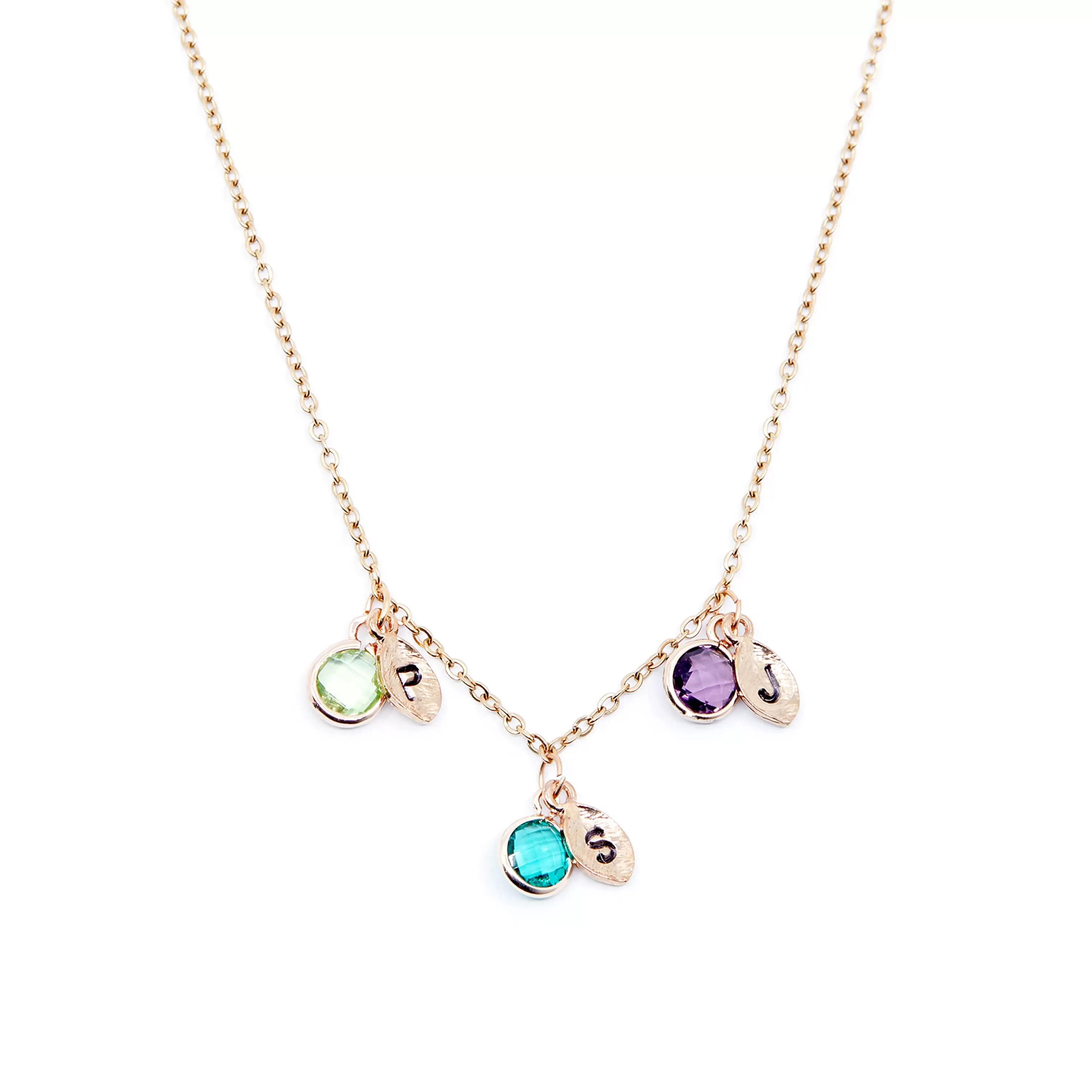 Bria Birthstone Necklace