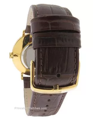 Bulova Ladies Frank Lloyd Wright SC Johnson Building Watch - Gold-Tone - Leather