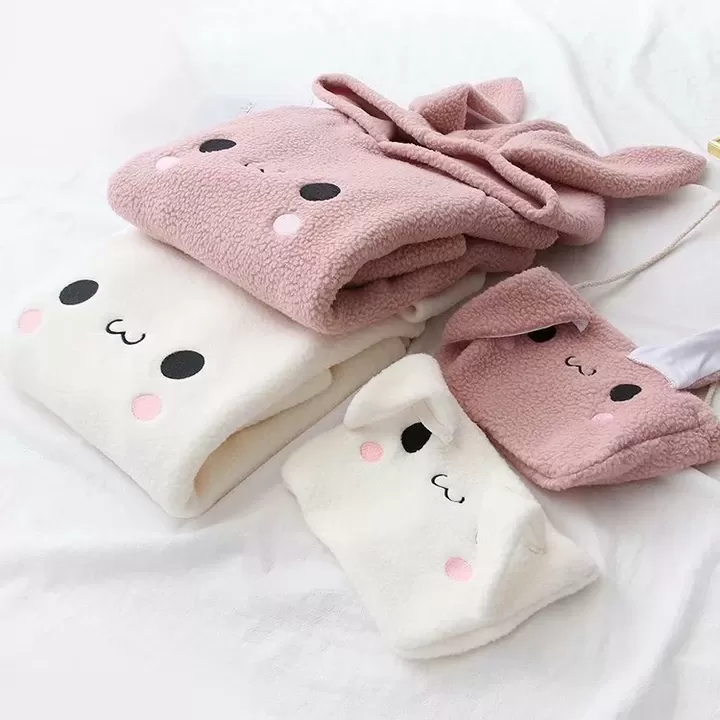 Bunny Hoodie W/ Bag AD12590