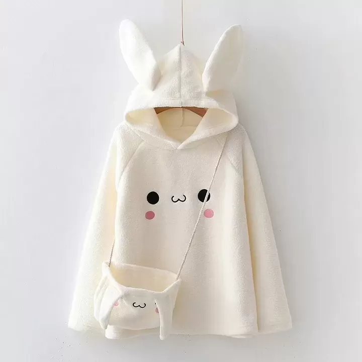 Bunny Hoodie W/ Bag AD12590