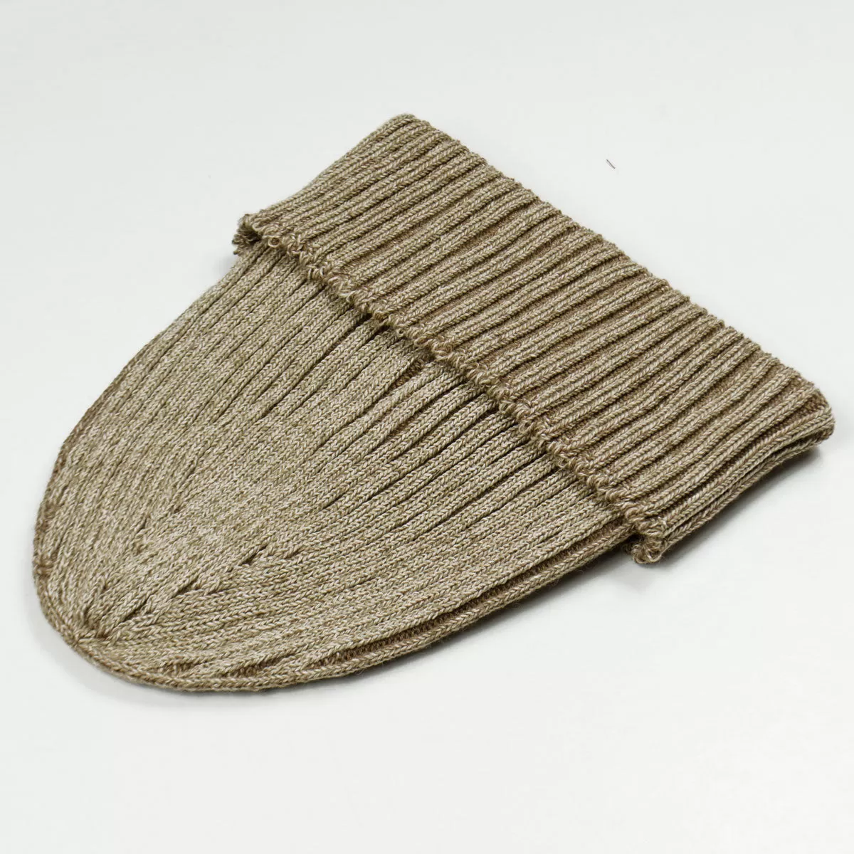 cableami - Cotton Linen Beanie - Beige