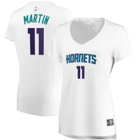 Charlotte Hornets Cody Martin Fanatics Branded Replica Fast Break Player Association Jersey Womens - White | Ireland Q4328P2