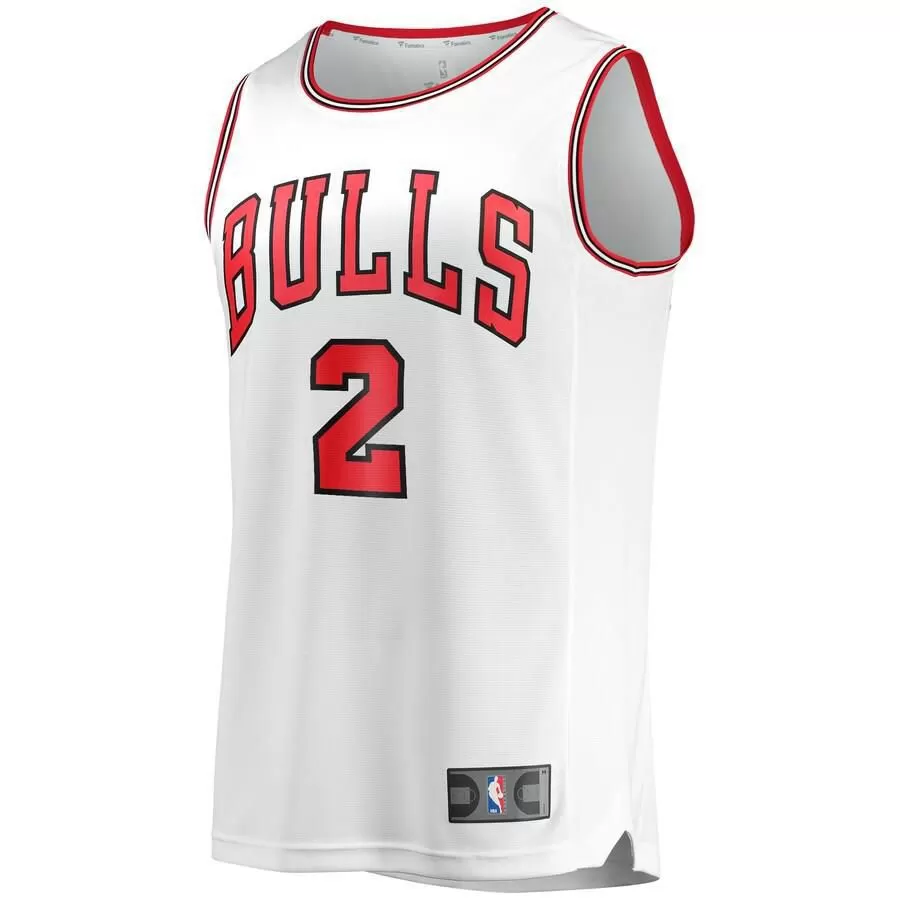 Chicago Bulls Luke Kornet Fanatics Branded Fast Break Player Association Jersey Kids - White | Ireland G9010V6