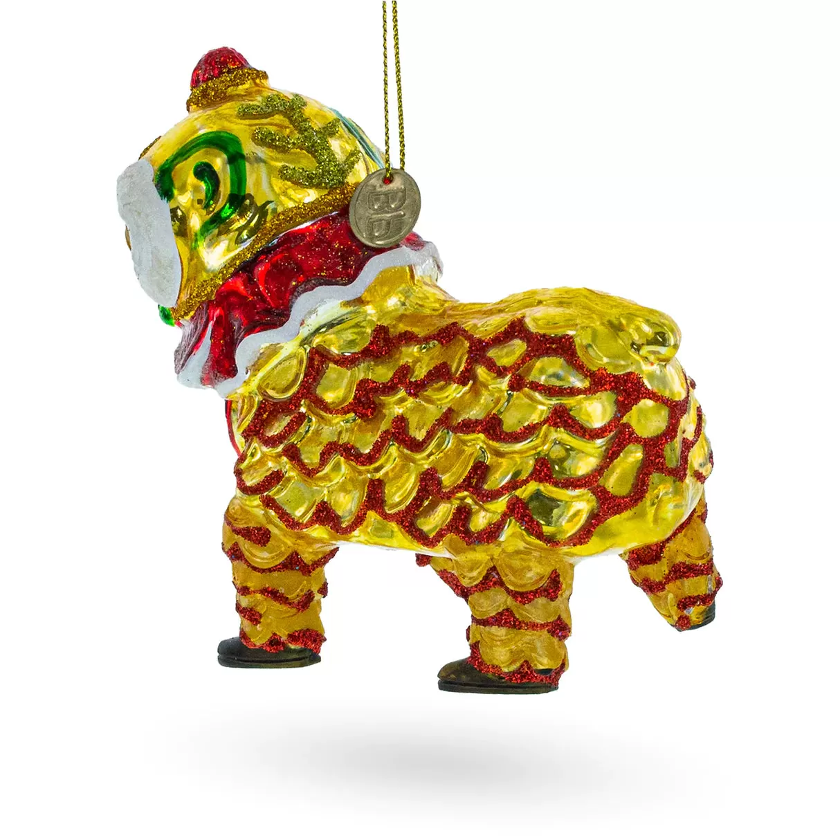 Chinese New Year Festival Yellow Dragon Ornament