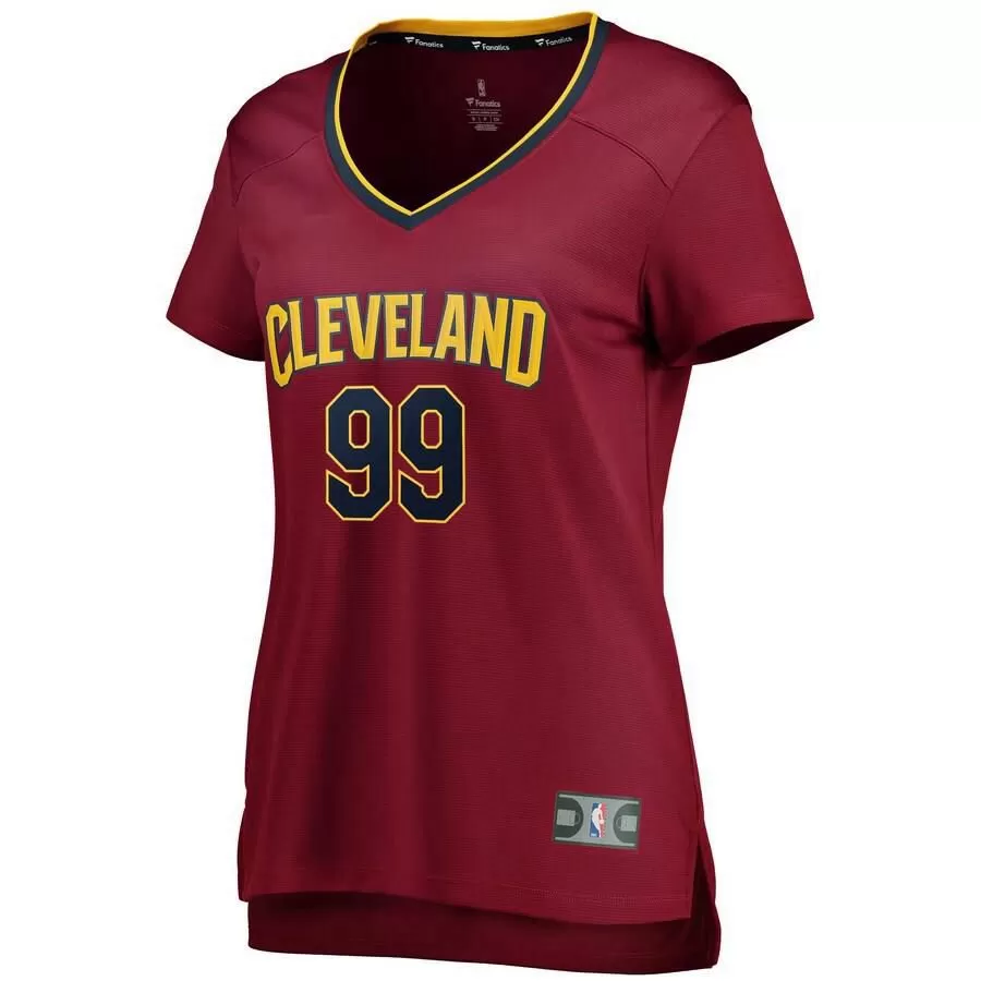 Cleveland Cavaliers Jae Crowder Fanatics Branded Fast Break Icon Jersey Womens - Burgundy | Ireland S0411L4