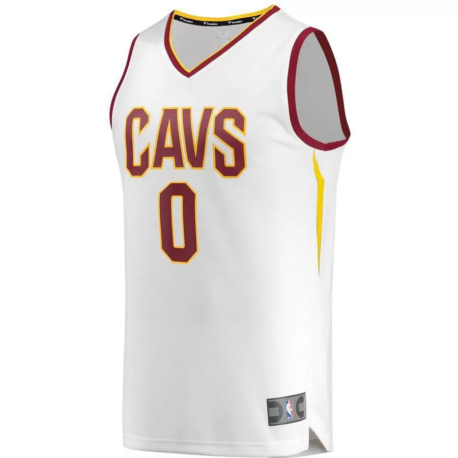 Cleveland Cavaliers Kevin Love Fanatics Branded Replica Fast Break Player Association Jersey Kids - White | Ireland Q2101J5