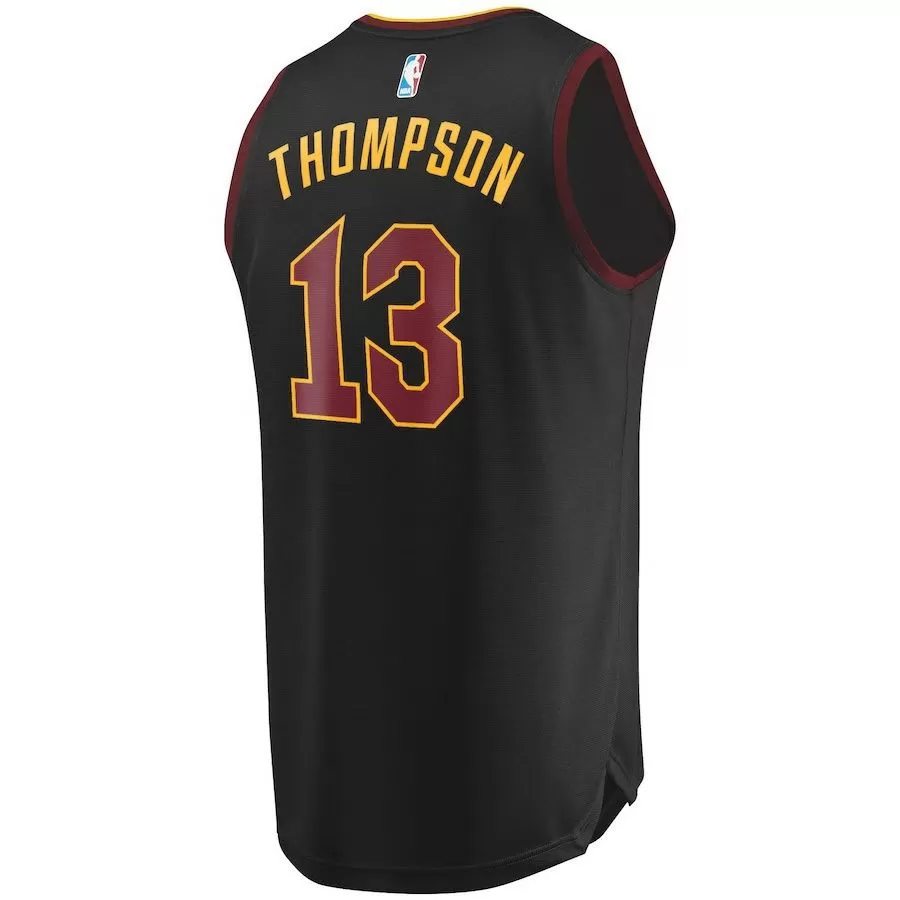 Cleveland Cavaliers Tristan Thompson Fanatics Branded Replica Fast Break Player Statement Jersey Kids - Black | Ireland N6550W6