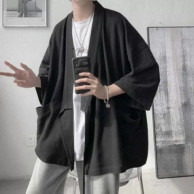 Cotton Kimono Cardigan