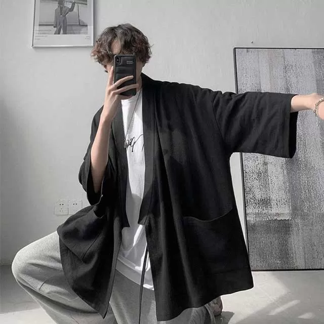 Cotton Kimono Cardigan