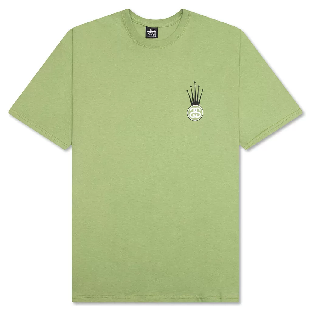 Crown Link Tee - Moss