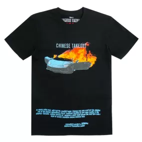 CTO Foreign Flame Tee (Blk/Univ Blue) /D6