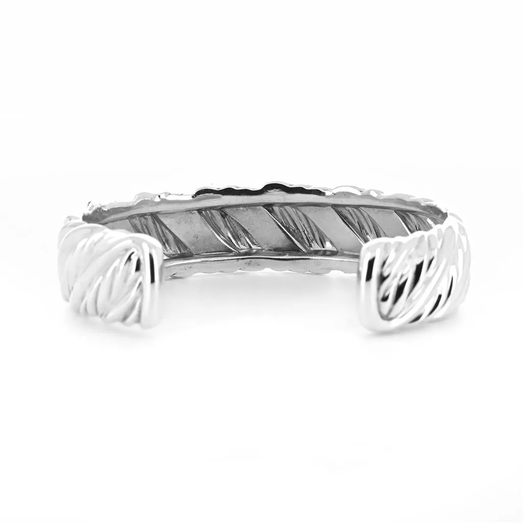 David Yurman | Diamond Cuff - Sterling Silver