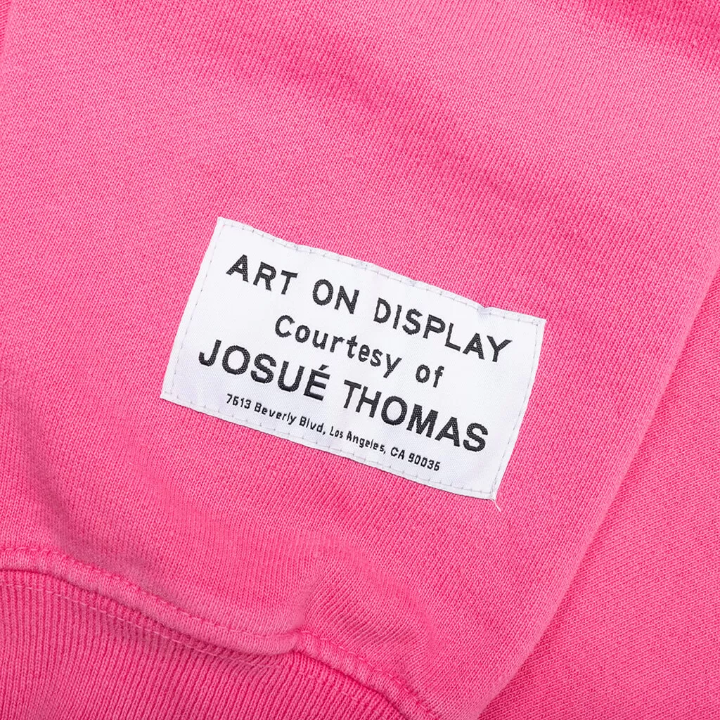 Dept Logo Hoodie - Fluorescent Pink