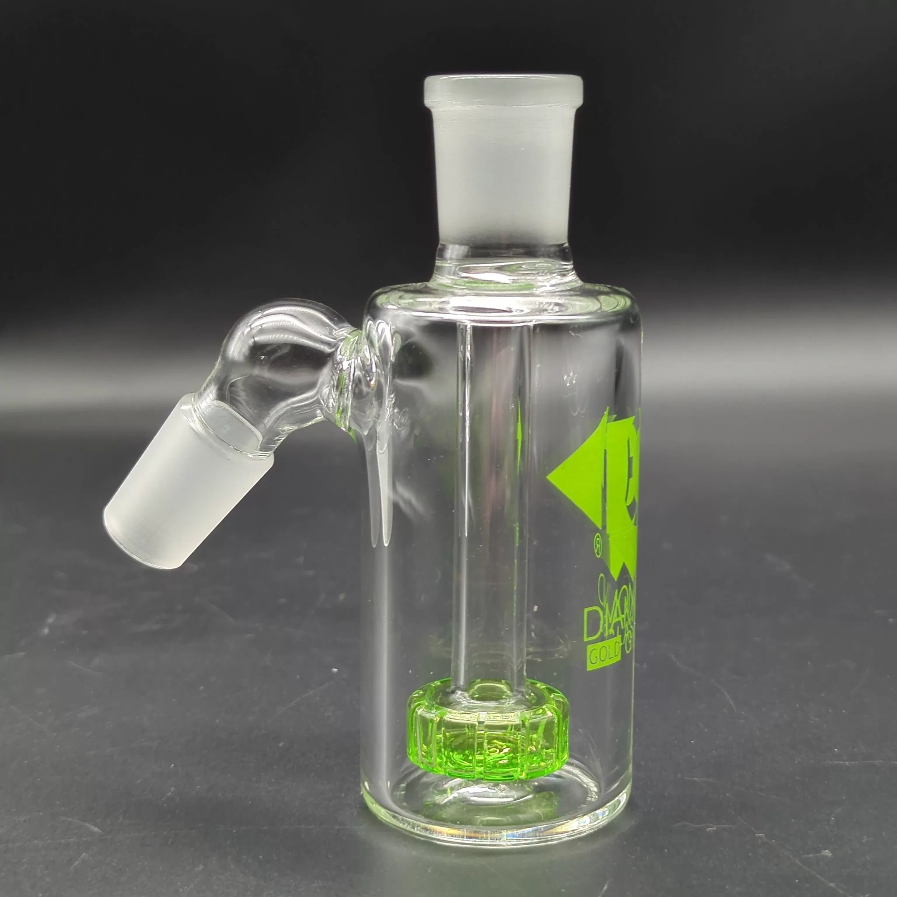 Diamond Glass Diamond Jewel Ash Catcher | 18mm 45 Degrees