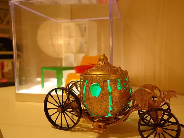 Disney Crystal Cinderella Carriage LED Lamp