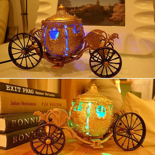 Disney Crystal Cinderella Carriage LED Lamp