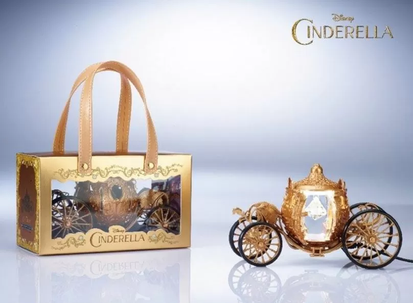 Disney Crystal Cinderella Carriage LED Lamp