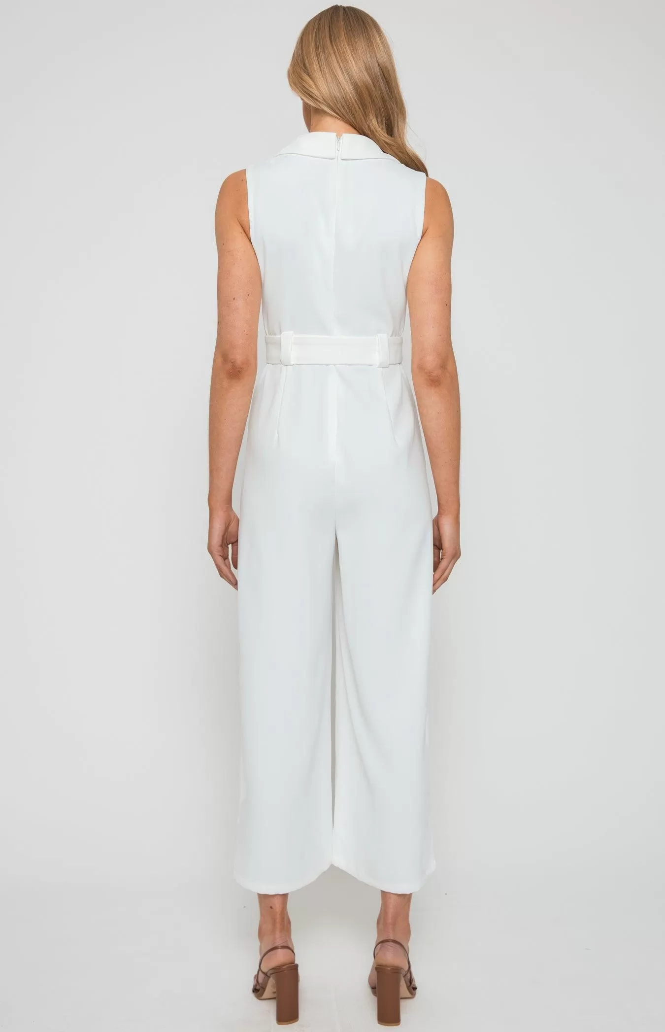 Ella Collard Jumpsuit- White