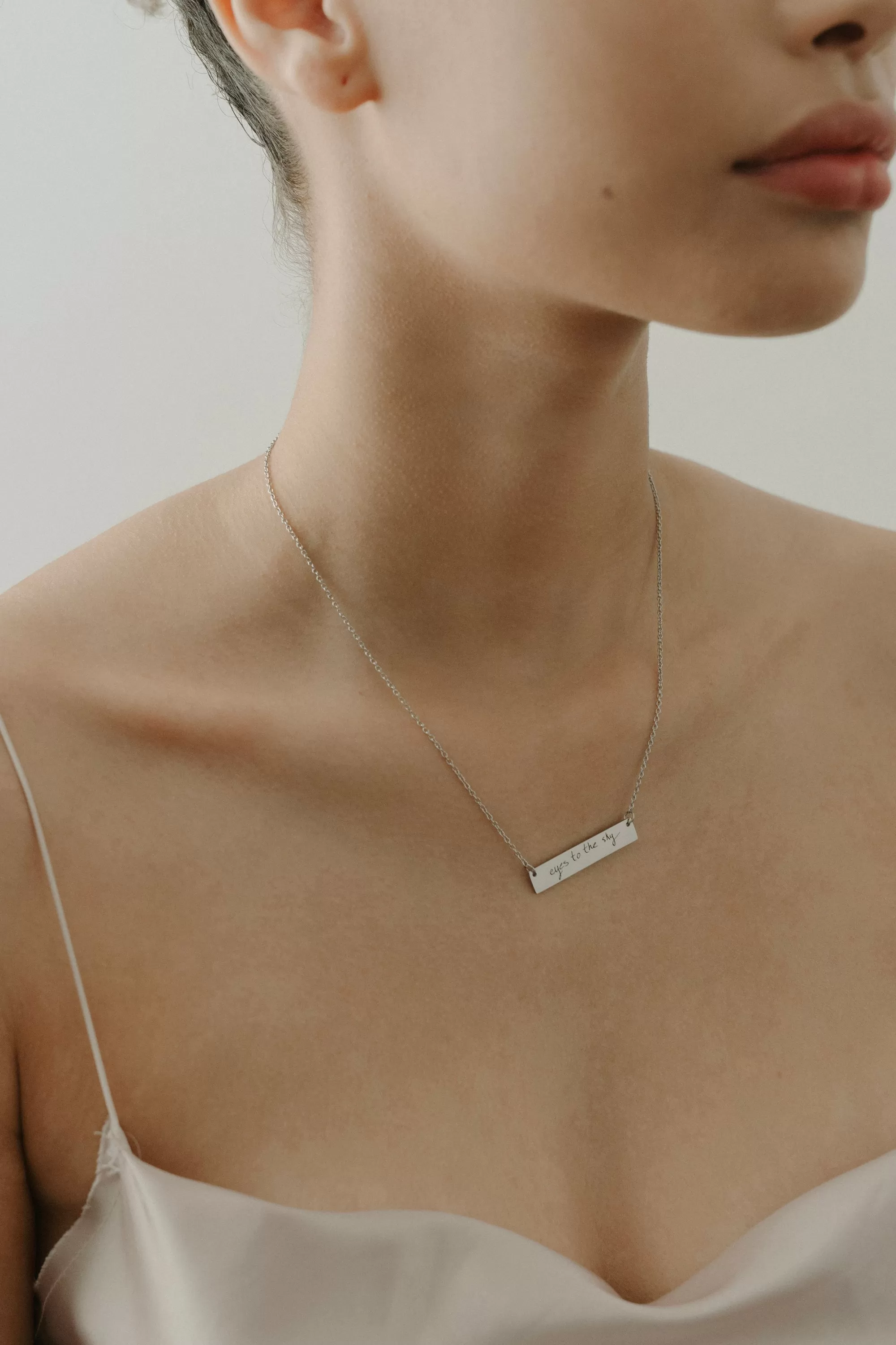 Epithet Bar Necklace [Personalize]