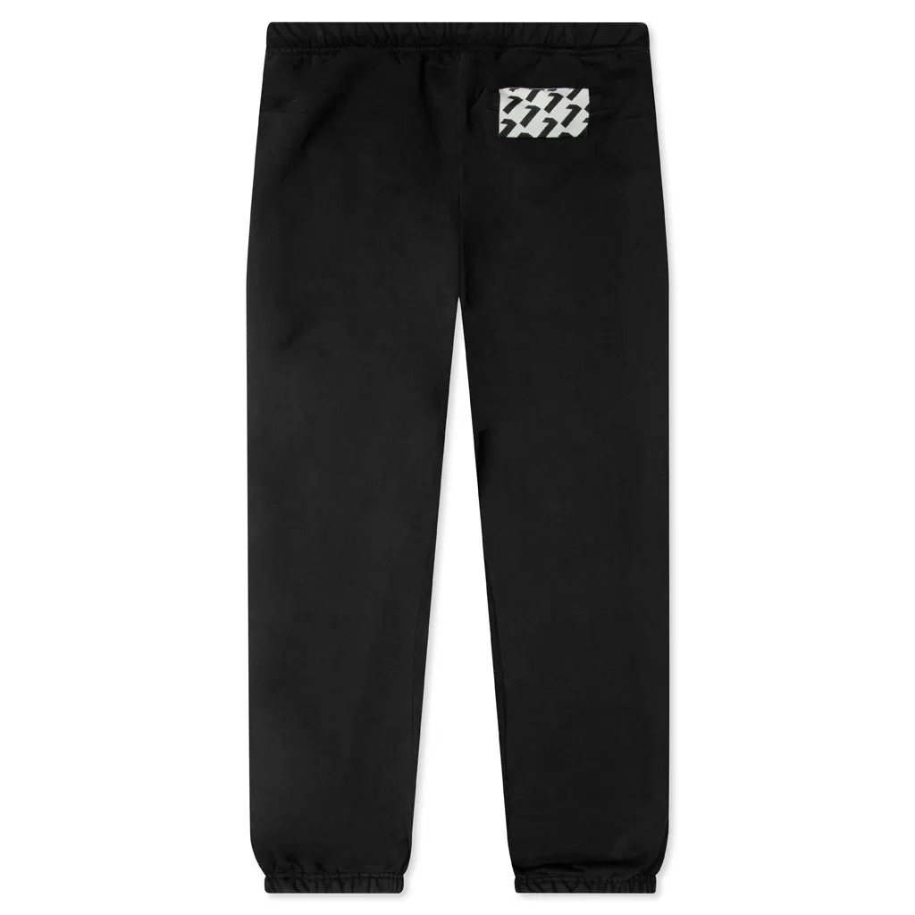 Fasting For Faster Sweatpants - Vintage Black