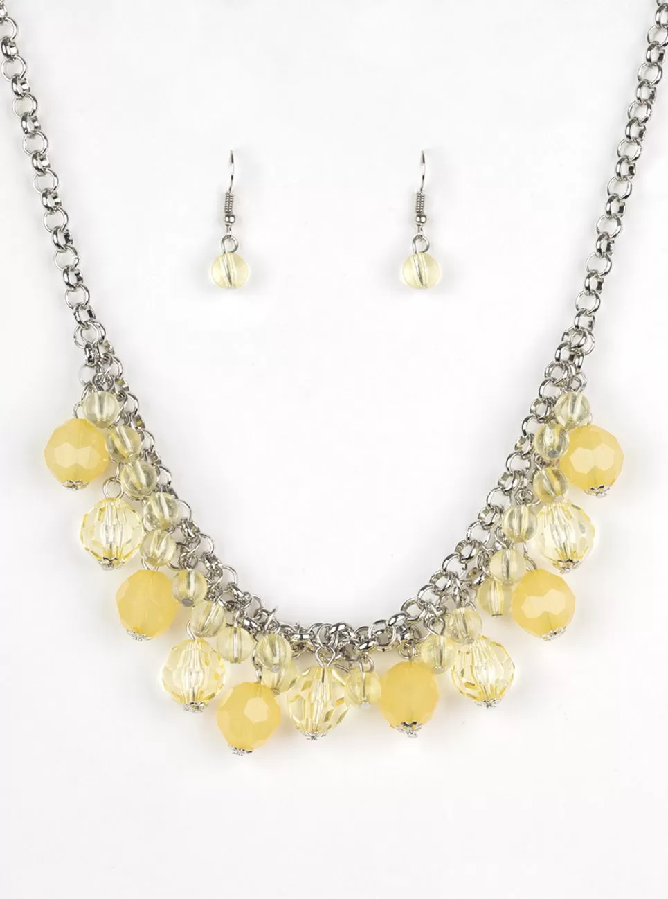  Fiesta Fabulous Yellow Necklace Set