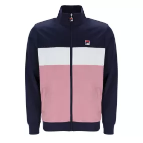 Fila Vintage Conrad Track Top Navy/Pink