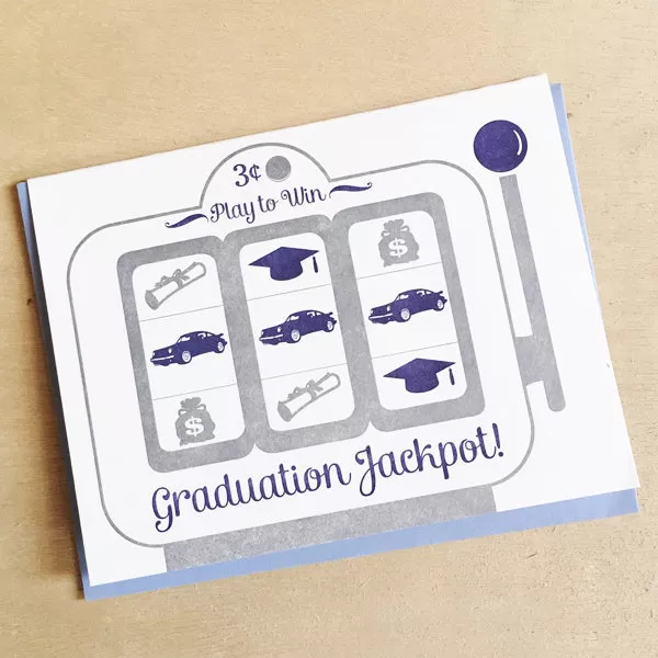 Graduation Jackpot Card