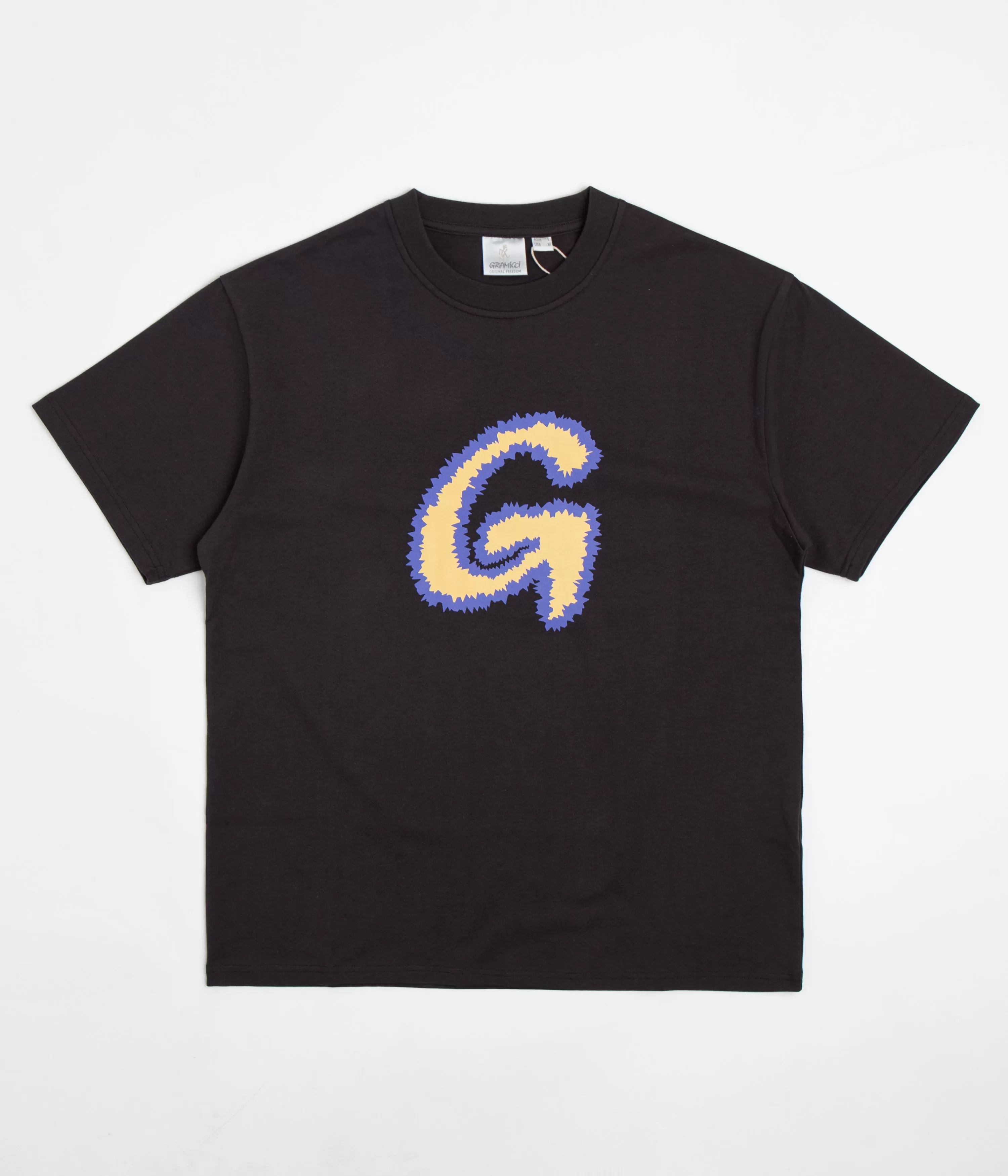 Gramicci Fuzzy G-Logo T-Shirt - Vintage Black