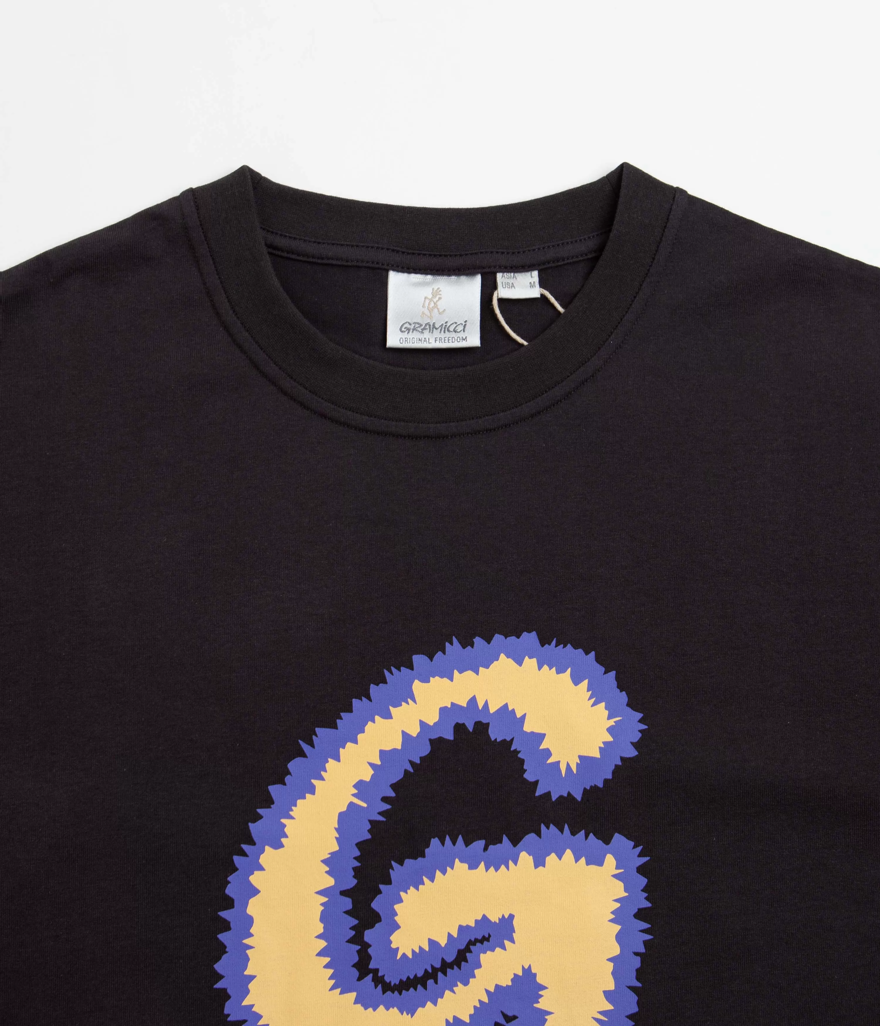 Gramicci Fuzzy G-Logo T-Shirt - Vintage Black