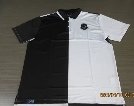 Grateful Dead | Performance Polo | Space Your Face in Black and White